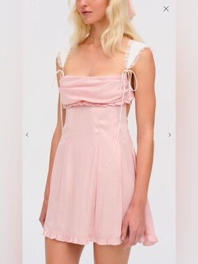 For love and lemons holland mini dress